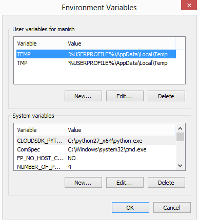 Java environment setup